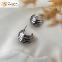 Korean Style Half Hoop Earrings