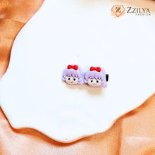 Lavender Girl Kids Hair Clips