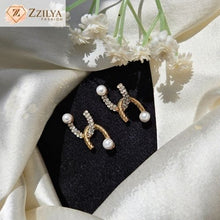 Hoop Stud Korean Earrings