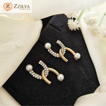 Hoop Stud Korean Earrings