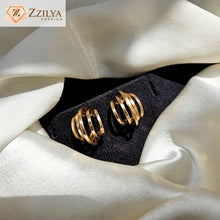 Korean Golden Hoops earrings under 100