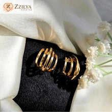 Korean Golden Hoops earrings under 100