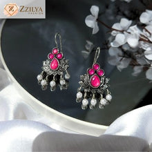 Pearl Pink Trendy Jhumka earrings