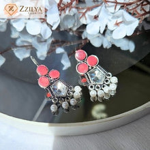 Trendy Rose Gold Jhumka earrings