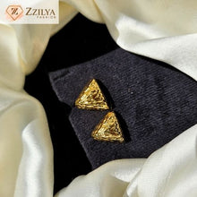 Bae Triangle Korean earrings under 100