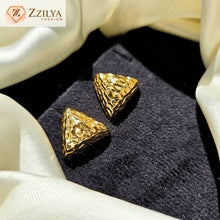 Bae Triangle Korean earrings under 100