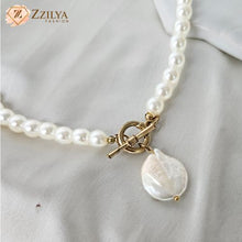 Pearl Korean neckpiece for women
