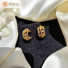 Catchy hoops korean earrings