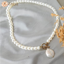 Pearl Korean neckpiece for women
