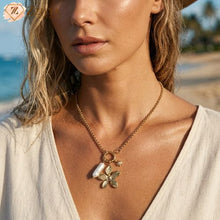 Flower and Pearl 18K Gold Plated Anti Tarnish Necklace