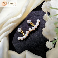 Pearl studded korean earrings under 100