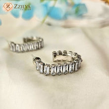 Studded Hoops korean earrings design