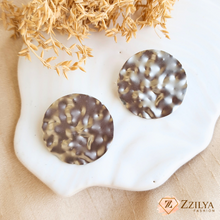 Golden Disc Earrings