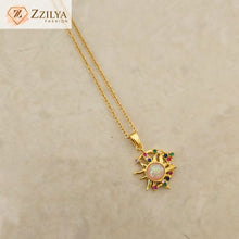 Pearly star anti tarnish necklace for women