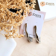 Hanbok girls' hoops earrings