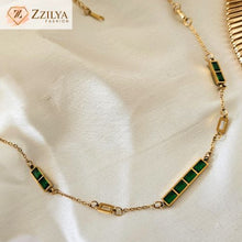 Oh Green anti tarnish necklaces