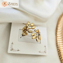 Olive love anti tarnish gold rings