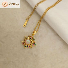 Pearly star anti tarnish necklace for women