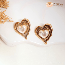 Golden Love 18 K Gold Plated Earrings