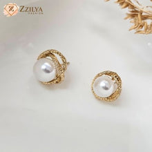 Pear stud fashion korean earrings