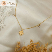 Anti tarnish necklace gold minimalist