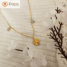 Anti tarnish necklace gold minimalist