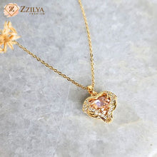 Heart Anti Tarnish Studded neckpiece