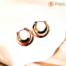 Regal 18K Gold Hoop Earrings designs for daily use