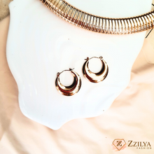 Regal 18K Gold Hoop Earrings designs for daily use