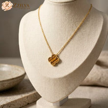 Clover Neck chains | zzilya fashion