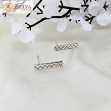 Silver drop Earrings