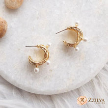 Seoulista Anti Tarnish Golden Hoops Earrings