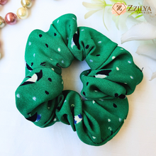 Nature's Print Hair aesthetic scrunchies