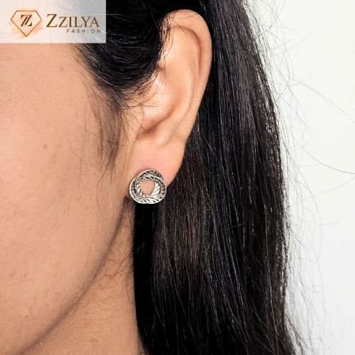 Silver Knot Studs