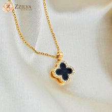 Love anti tarnish stone neckpiece