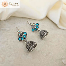 Turquoise Dream Jhumka