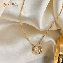 Loop Anti Tarnish neckpiece for women