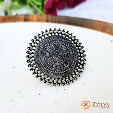 Floral Silver Blossom Ring