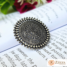 Floral Silver Blossom Ring