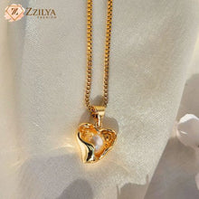 Oyster Heart Anti Tarnish Necklaces for women