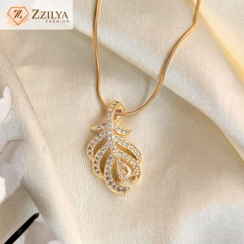 Leaf Anti Tarnish Necklace