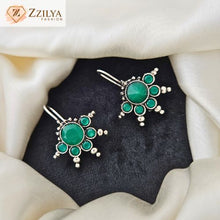 Emerald Elegance Drop Earrings