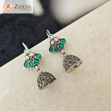 Green Dream Jhumka