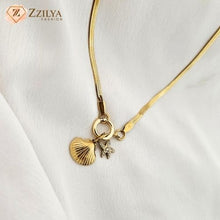 Golden Shell 18k Gold Plated Anti Tarnish Necklace