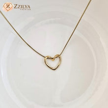 Golden Heart 18K Gold Plated Anti Tarnish Necklace