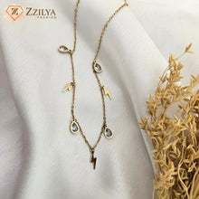 Lightning Love 18K Gold Plated Anti Tarnish Necklace