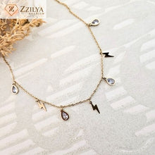 Lightning Love 18K Gold Plated Anti Tarnish Necklace