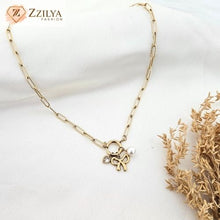 Golden Bow Charms 18K Gold Plated Anti Tarnish Necklace
