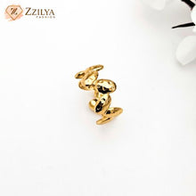 Korean gold plated anti tarnish rings