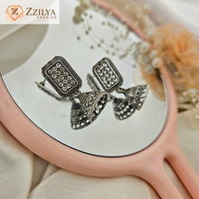 Antique Oxidised Dome Jhumka Earrings for Women under rs 99